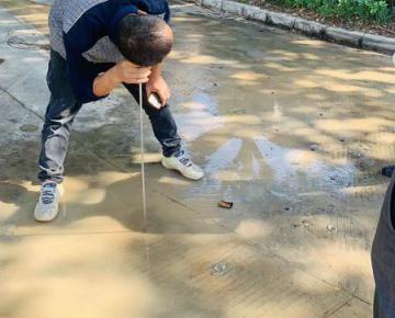 保山地下管道測漏水點